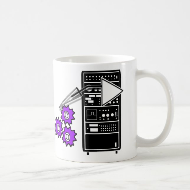 Neurons fruktar mig (ingen text) kaffemugg (Höger)