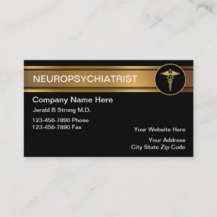 Neuropsychiatristvisitkortar Visitkort