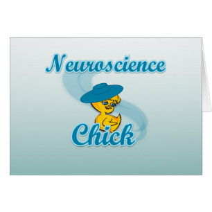 Neuroscience Chick #3 Hälsningskort