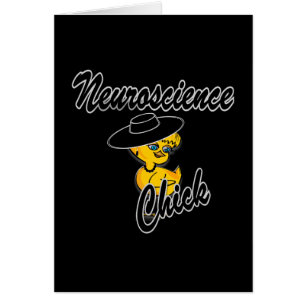 Neuroscience Chick #4 Hälsningskort