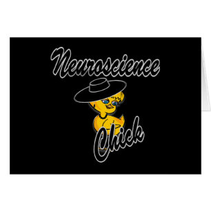 Neuroscience Chick #4 Hälsningskort