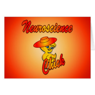 Neuroscience Chick #5 Hälsningskort