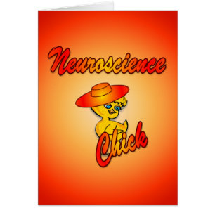 Neuroscience Chick #5 Hälsningskort