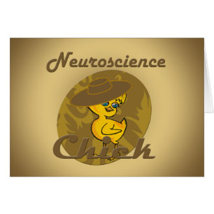 Neuroscience Chick #6 Hälsningskort