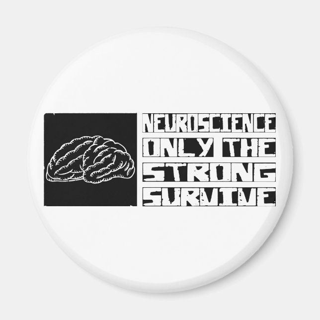 Neuroscience Överlever Magnet (Framsidan)