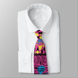 Neuroscience Retina Rosa Tie Slips