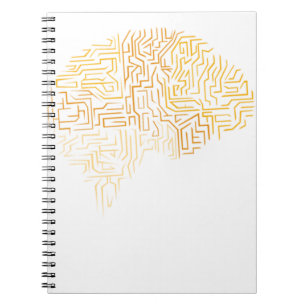 Neuroscience Superhuman Brain Gift Anteckningsbok