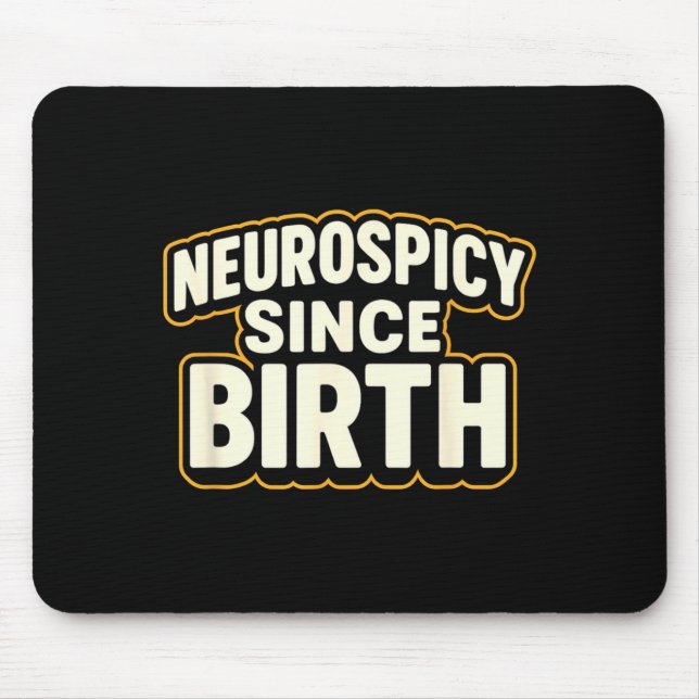 Neuroscy Since Birth – Funny Adhd Autism Neurodive Musmatta (Framsidan)