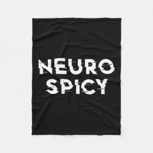 Neurospicy Adhd Autism Neurodiversity Neurodiverge Fleecefilt