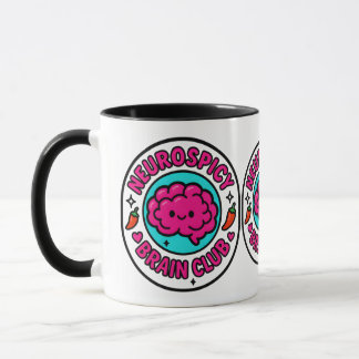 Neurospicy Brain Club Inclusive Neurodivergent Mugg