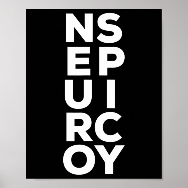 Neurospicy Neurodivergent Neurodiversity Adhd Spec Poster (Framsidan)