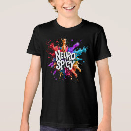 NEUROSPICY neurodiversitet autism adhd dyslexi T Shirt