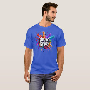 NEUROSPICY neurodiversitet autism adhd dyslexi T Shirt