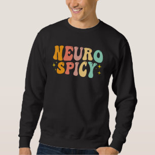 NeuroSpicy Neurodiversity, ADHD, Autism Lång Ärmad Tröja