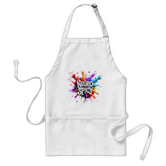 NEUROSPICY neurodiversity autism adhd dyslexia Förkläde