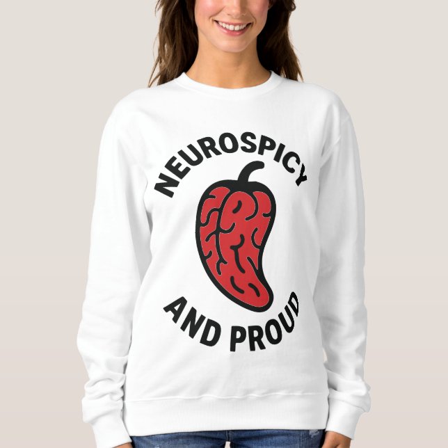 Neurospicy Pepper T Shirt (Framsida)