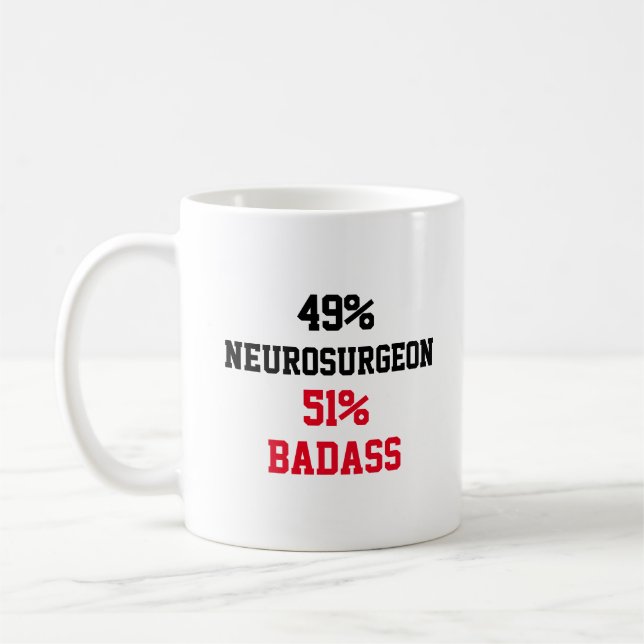 Neurosurgeon Badass Kaffemugg (Vänster)