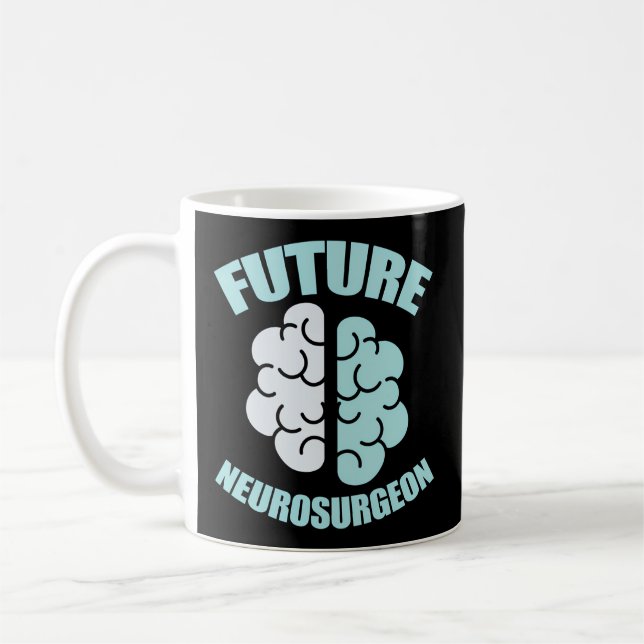 Neurosurgeon Brain Surgeon Surgeon Neurosci Kaffemugg (Vänster)