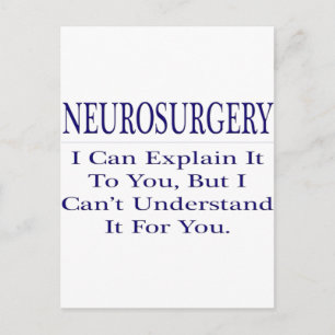 Neurosurgeon Joke ... Förklara ej Vykort