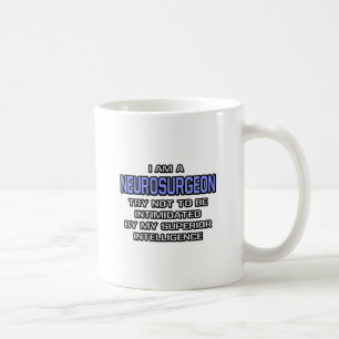 Neurosurgeon Joke ... Överlägsen intelligens Kaffemugg
