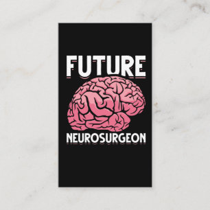 Neurosurgeon Student Funny Brain Neuro Surgeon Visitkort