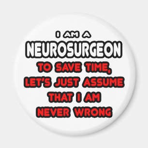 Neurosurgeon T-Shirts och Gifts Magnet