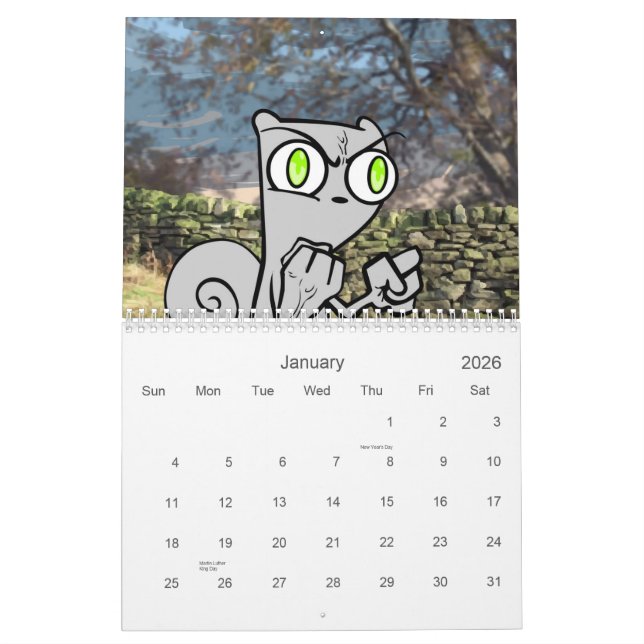 Neurotically kalender Din 2013 (Jan 2026)