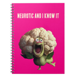 Neurotisk och jag vet det anteckningsbok