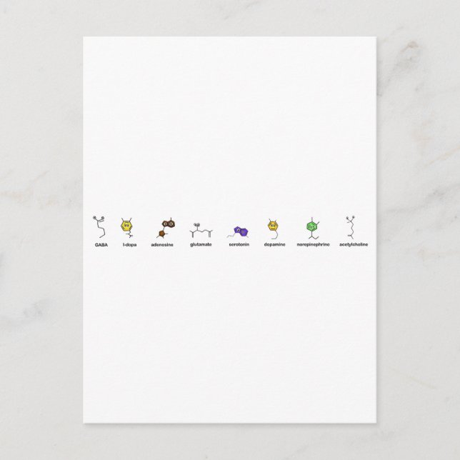 Neurotransmitter Parad Vykort (Framsida)