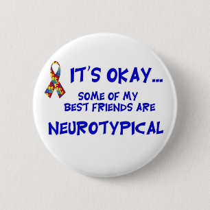 Neurotypical vänner knapp