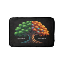 Neurotypical vs. Neurodiverse Badrumsmatta