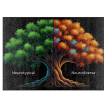 Neurotypisk vs. Neurodivergent Träd