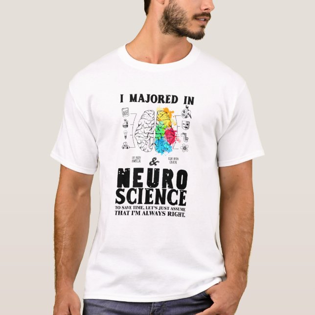 Neurovetenskap T Shirt (Framsida)