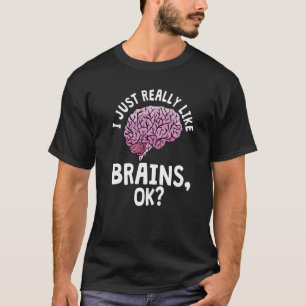 Neurovetenskaplig neurobiolog Brain Neuroscience B T Shirt