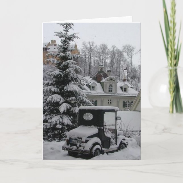 Neuschwanstein 2004 helgkort (Framsida)