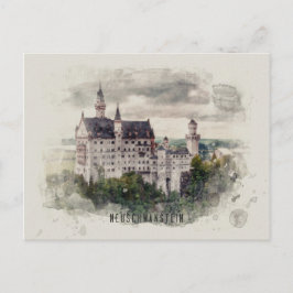 Neuschwanstein Briefkaart Vykort