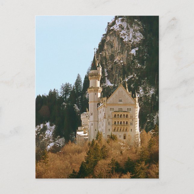 Neuschwanstein Castle 3 Vykort (Framsida)