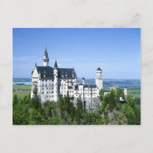 Neuschwanstein Castle Bavaria Vykort