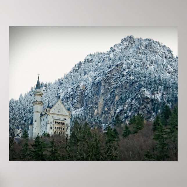 Neuschwanstein Castle - Bayern Poster (Framsidan)