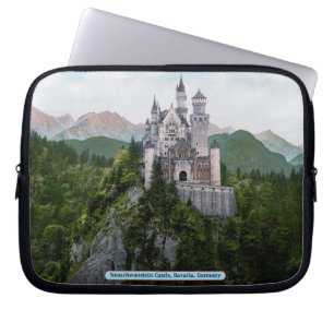 Neuschwanstein Castle, Bayern, Tyskland Laptop Sleeve