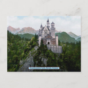 Neuschwanstein Castle, Bayern, Tyskland Vykort