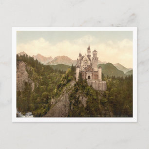 Neuschwanstein Castle, Bayern, Tyskland Vykort