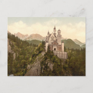 Neuschwanstein Castle, Bayern, Tyskland Vykort