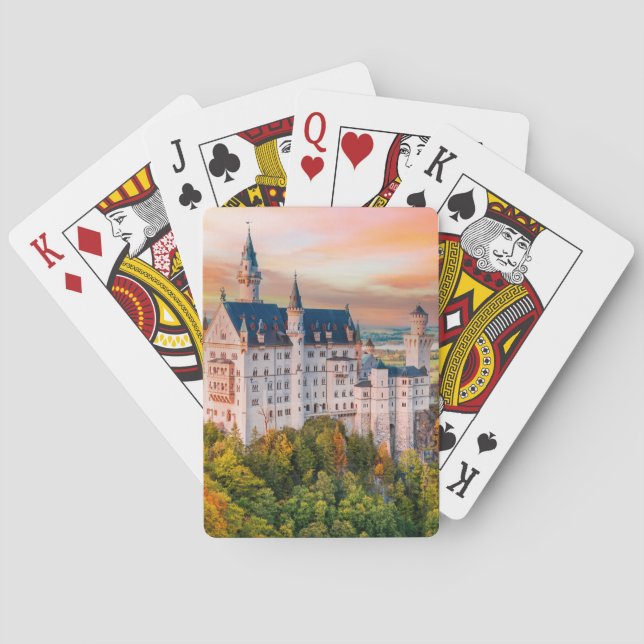 Neuschwanstein castle casinokort (Baksidan)