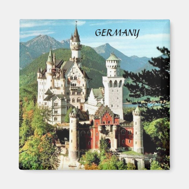 NEUSCHWANSTEIN CASTLE, GER MAGNET (Framsidan)