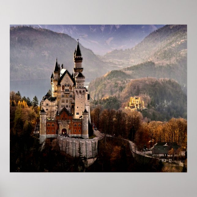 Neuschwanstein Castle Germany Poster (Framsidan)
