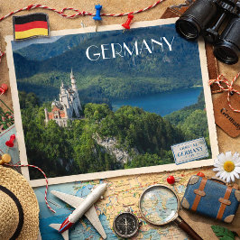 Neuschwanstein Castle – Germany’s Fairytale Escape Vykort