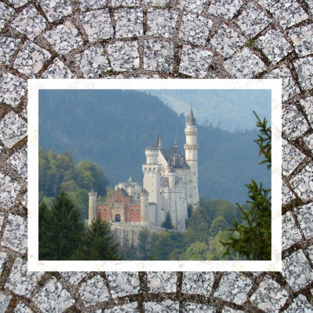Neuschwanstein Castle, Hohenschwang, Tyskland Vykort (Skapare uppladdad)