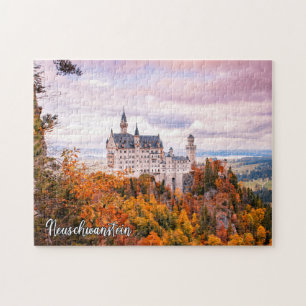 Neuschwanstein Castle in Autumnn Pussel