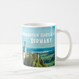 Neuschwanstein Castle Kaffe Mugg Tyskland